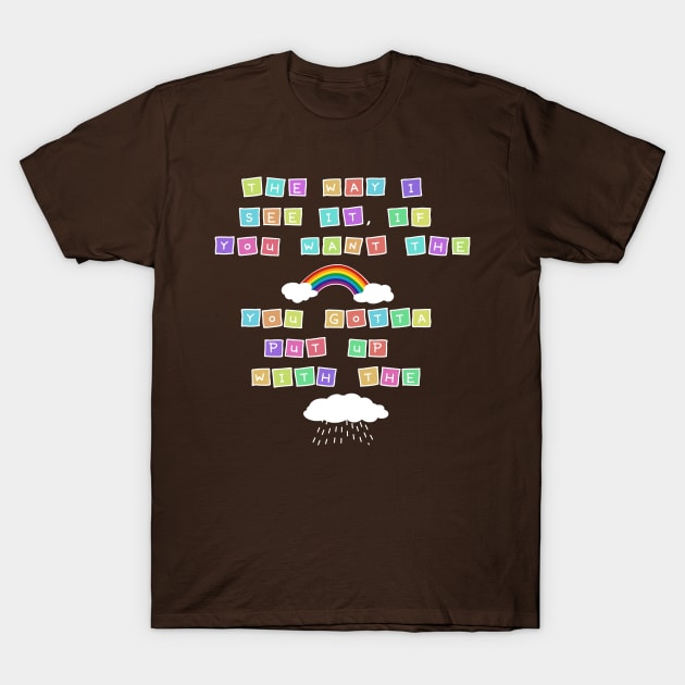 rainbow T-Shirt by peekxel